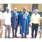 Chief (Engr.) Tony Amechi and some teachers of Ndemili Grammar School | Chief (Engr.) Tony Amechi Engages Teachers For Ndemili Grammar School